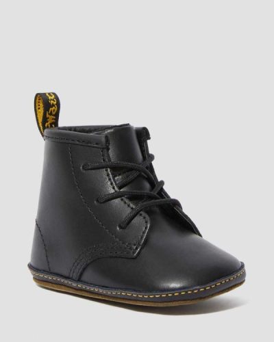 Botas Dr Martens 1460 Auburn Baby Cuero Crib Para Niños DR0258W